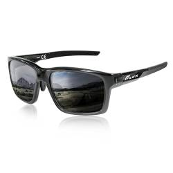 ICECUBE Verano Polarisierte Sport-Sonnenbrille mit Anti-Rutsch-Funktion, verstellbarem Nasenpolster und leichtem Rahmen, für Männer und Frauen beim Fahren, Laufen, Baseball, Golf von ICECUBE