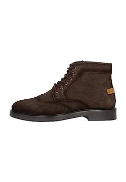 ICELOS Herren Brogue-Stiefeletten, BRAUN, 43 EU von ICELOS