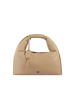 ICELOS Women's Henkeltasche aus Leder, BEIGE von ICELOS