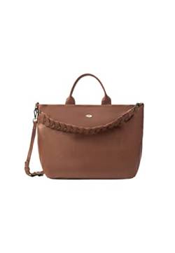 ICELOS Women's Leder Shopper, HELLKAMEL von ICELOS