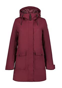 ICEPEAK Alpena Parka für damen Burgunder 40 von ICEPEAK