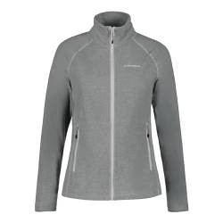 ICEPEAK Damen Jacke Fleecejacke Midlayerjacke Strickjacke Brawley, Farbe:Grau, Artikel:-202 steam, Größe:2XL von ICEPEAK