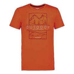 ICEPEAK Herren T-Shirt Rundhals Beeville orange - XL von ICEPEAK