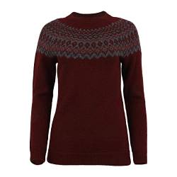 ICEWEAR Ásta nordischer Merino-Pullover Rot XS von ICEWEAR