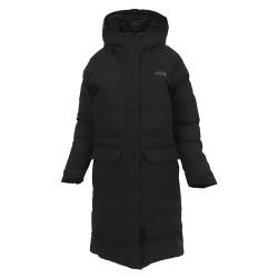 ICEWEAR Fönn Mantel mit Füllung aus isländischer Wolle für Damen (Schwarz, XL) von ICEWEAR