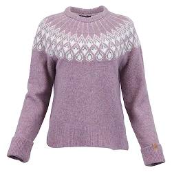 ICEWEAR Þjórsárver Leichter Pullover aus Wollmischung für Damen (Rosa, S) von ICEWEAR