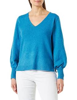 ICHI Damen IHALPA LS5 Pullover, 174336/Blithe, M von ICHI