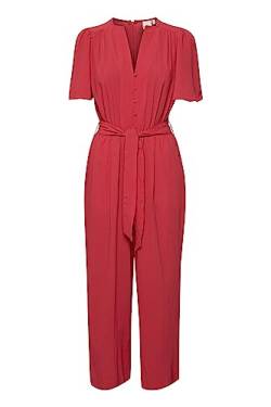 ICHI IHGITTY JS3-20118386 Damen Jumpsuit Overall Einteiler, Größe:42, Farbe:Raspberry Wine (181741) von ICHI