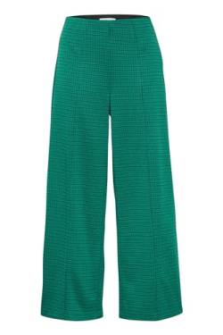 ICHI IHKATE CAMELEON PA2 Damen Hose Stoffhose mit Stretch enger Schnitt, Größe:S, Farbe:Cadmium Green (185424) von ICHI