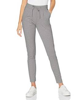 ICHI IHKATE PA2 Damen Sweathose Sweatpants Relaxhose mit Stretch Schmaler Schnitt mit Elastikbund, Größe:XL, Farbe:Grey Melange (10020) von ICHI