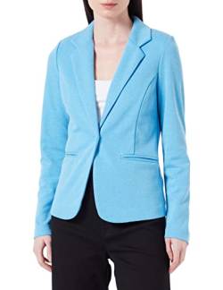 ICHI IHKATE Pique BL Damen Blazer Kurzblazer Jacke EIN-Knopf-Blazer mit Stretch, Größe:XL, Farbe:Blithe (174336) von ICHI