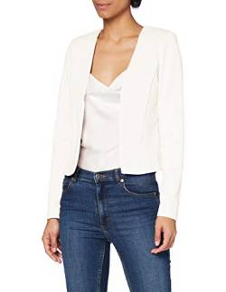 ICHI IHKATE Short BL Damen Blazer Kurzblazer Jacke Kurzblazer mit Stretch, Größe:S, Farbe:Cloud Dancer (114201) von ICHI