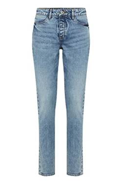 ICHI IHMIFFE NTI 2 Damen Jeans Denim Hose mit Stretch Enger Schnitt, Größe:31/30, Farbe:Light Blue Stone Washed (200398) von ICHI