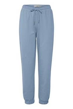 ICHI IHVEA PA Damen Jogginghose mit Kordelzug aus 100% Baumwolle Loose Fit, Größe:M, Farbe:Forever Blue (164019) von ICHI