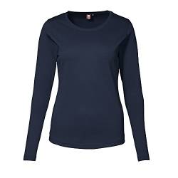 ID IdentityInterlock T-Shirt langarm, navy, S von ID Identity