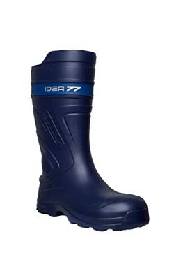 IDEA77 Ultraleichte Schutz Stiefel - ZEUS S5L SR CI FO, blau, 43 EU von IDEA77