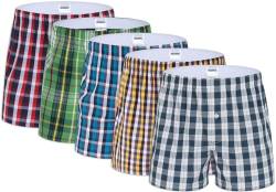 IDORIC Boxershorts für Herren – 100 % Baumwolle, bequeme Boxershorts, lockere Premium-Qualität, Shorts, Unterwäsche, Multipack, 5er-Pack, 7er-Set, Large von IDORIC