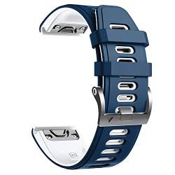 IENYU 22 x 26 mm Armband für Coros Vertix 2 Smartwatch, Silikon, Correa QuickFit-Armband für Garmin Fenix 6 6X Pro 7 7X 5 Zubehör, For Vertix, Achat von IENYU