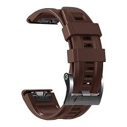 IENYU 22 x 26 mm Silikon-Smartwatch-Armband mit Schnellverschluss für Garmin Fenix 7X 7 6 6X Pro 5X 5 Plus 3HR Forerunner 935 945 Armband, 26mm Descent Mk1 MK2, Achat von IENYU