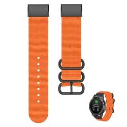 IENYU Quickfit Smartwatch-Armbänder für Garmin Fenix 7 7X 6 6X Pro 5X 5 Plus 3HR 935 945 VERTIX 2 Canvas Nylon NATO Armband 22 x 26 mm, For Vertix, Achat von IENYU