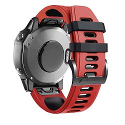 IENYU Smartwatch für Garmin Fenix 6 6X Pro 5X 5 Armband Silikon Tactix 7 Pro 7X Forerunner 935 945 Schnellverschluss-Armbandzubehör (Farbe: F, Größe: für Forerunner 945 935) von IENYU