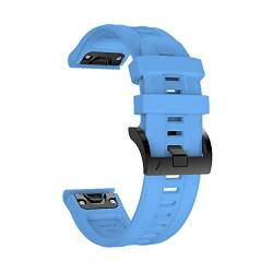 IENYU Smartwatch für Garmin Fenix 6 6X Pro 5X 5 Armband Silikon Tactix 7 Pro 7X Forerunner 935 945 Schnellverschluss-Armbandzubehör (Farbe: T, Größe: für Forerunner 945 935) von IENYU