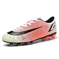 IFIKK Fußballschuhe Herren Spike Cleats Athletics Fußballschuhe Professionelle Trainingsschuhe Jugendliche Kinder Wettkampf Turnschuhe Sport Outdoor Fußball Schuhe (Stil 11, 46) von IFIKK