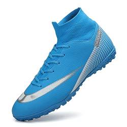 IFIKK Unisex Fußballschuhe Herren High Top Jugend Trainingsschuhe Professionelle Outdoor Fußballschuhe Herren Fußballschuhe (A3,38) von IFIKK