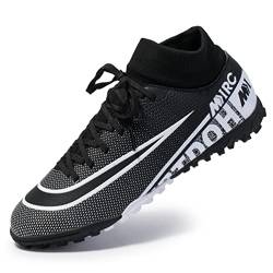 IFIKK Unisex Fußballschuhe Herren High Top Jugend Trainingsschuhe Professionelle Outdoor Fußballschuhe Herren Fußballschuhe (G3,44) von IFIKK