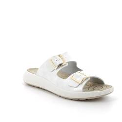 imac spa Damen D.Palmer Green Schiebe-Sandalen, Platin, 36 EU von IGI&Co