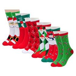 IHCEMIH 6 Pairs Christmas Socks Set Women von IHCEMIH