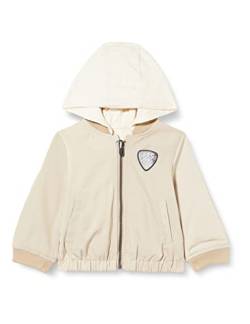 IKKS JUNIOR Baby-Mädchen Blouson Réversible À Capuche Xu41021.60 Wendejacke, Hellbeige/Beige meliert, 68 von IKKS