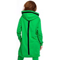 ILAY Lit Kapuzennickijacke Hoodie Mantel, Midi, Flash Green Grosse Kapuze von ILAY Lit