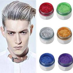 ILOVEDIY Haar Wachs Unisex DIY Hair Wax Haarstyling Haarwachs Schlamm Wasser Gel Haar Styling Modellierung Haar Forming (Rot) von ILOVEDIY