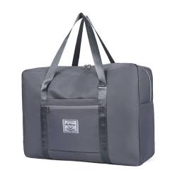 IMCUZUR Weekender Bag for Women, Travel Duffel Bag, for Spirit Airlines Personal Item Bag 18x14x8 Carry on Luggage Overnight Bag, A-grau, 17"L X 6"W X 13"H, Handgepäck-Reisetasche von IMCUZUR