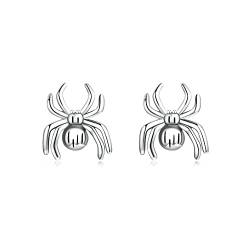 Vintage Spinne Ohrstecker für Frauen Mädchen 925 Sterling Silber Hypoallergen Halloween Kleintier Insekten Haustier Knorpel Tragus Post Kreative Schmuck von IMINI