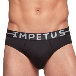 IMPETUS Slip Cotton Stretch - Cores Básicas - 020 - Black, Grösse - M von IMPETUS