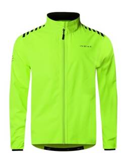 INBIKE Fahrradjacke Herren Sommer Winter Wasserdicht Atmungsaktiv Regenjacke Regenmantel Fahrrad Radsport Laufjacke Regen Leicht Frühling Herbst Orange M von INBIKE