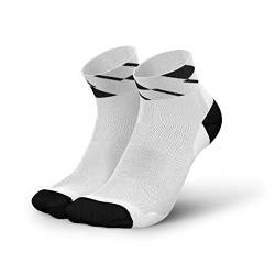 INCYLENCE Angles Short Sportsocken kurz, leichte Running Socks, atmungsaktive und schweißableitende Low Cut Kompressionssocken mit Anti-Blasen Schutz, 43-46 von INCYLENCE