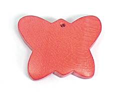 INNSPIRO Anhänger Schmetterling rot gewachst 20 x 30 mm, 50u, ca. von INNSPIRO