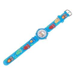 INOOMP Kinderuhr Uhr Mit Eulenarmband 3D-Cartoon-Armbanduhr Cartoon-Kinder-Armbanduhr Kinder 3D-Cartoon-Uhr Gummi Niedlich Digitaluhr Student von INOOMP