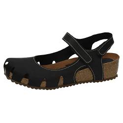 INTER-BIOS 5326 KREIBER AUS LEDER FRAUEN SANDALEN, Schwarz , 38 EU von INTER-BIOS