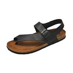 INTER-BIOS 9512 Sandalen, Zehen, Leder, Bio, Herren, Mokka-Leder, Mokka, 44 EU von INTER-BIOS