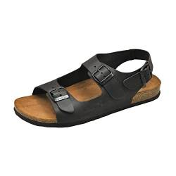 INTER-BIOS 9560 Sandalen aus Bio-Leder, für Herren, Mokka-Leder, Mokka, 43 EU von INTER-BIOS