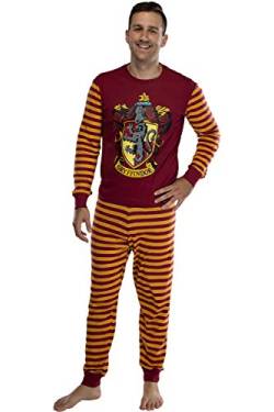 Harry Potter Hogwart's House Wappen, Enge Passform, für Erwachsene, Baumwolle - Mehrfarbig - Medium von INTIMO
