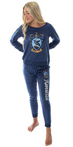 INTIMO Hogwart Castle House Ravenclaw Crest Fleece Jogger Pyjama Set von Harry Potter Juniors (3XL) von INTIMO