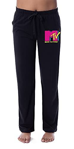 MTV Womens' Music Television Neon Vintage Logo '80s Sleep Pajama Pants (XXL) von INTIMO