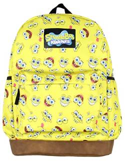 Nickelodeon SpongeBob SquarePants Face Expressions All Over Print Backpack von INTIMO