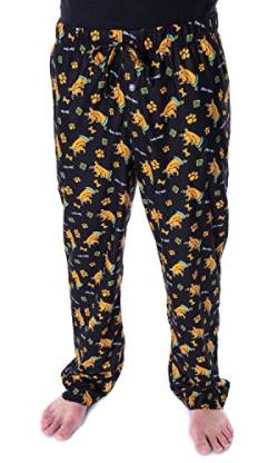 Scooby Doo Men's Ruh-Roh! Scooby Character Adult Sleep Lounge Pajama Pants (Small) von INTIMO