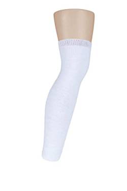 IOMI Herren und Damen SockShop 6 Satz Prosthetic Socken für unterhalb des Knies Amputierte 45cm Länge Weiß 45cm von IOMI